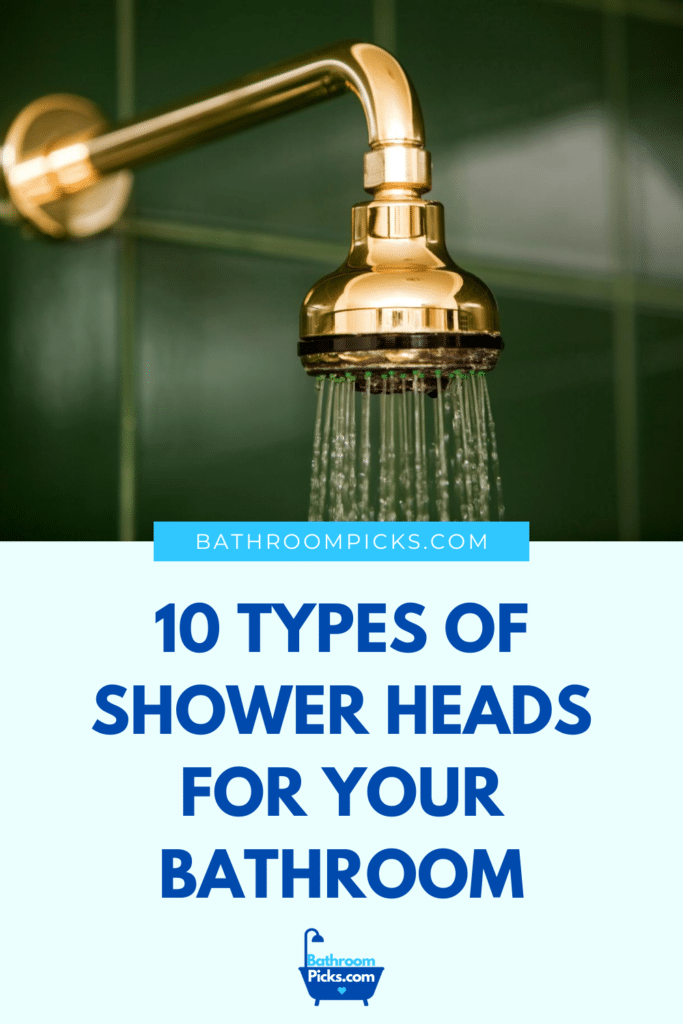 10 Types of shower heads for your bathroom