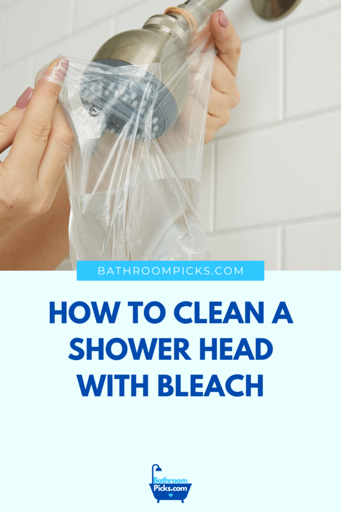 How to Clean a Shower Head with Bleach